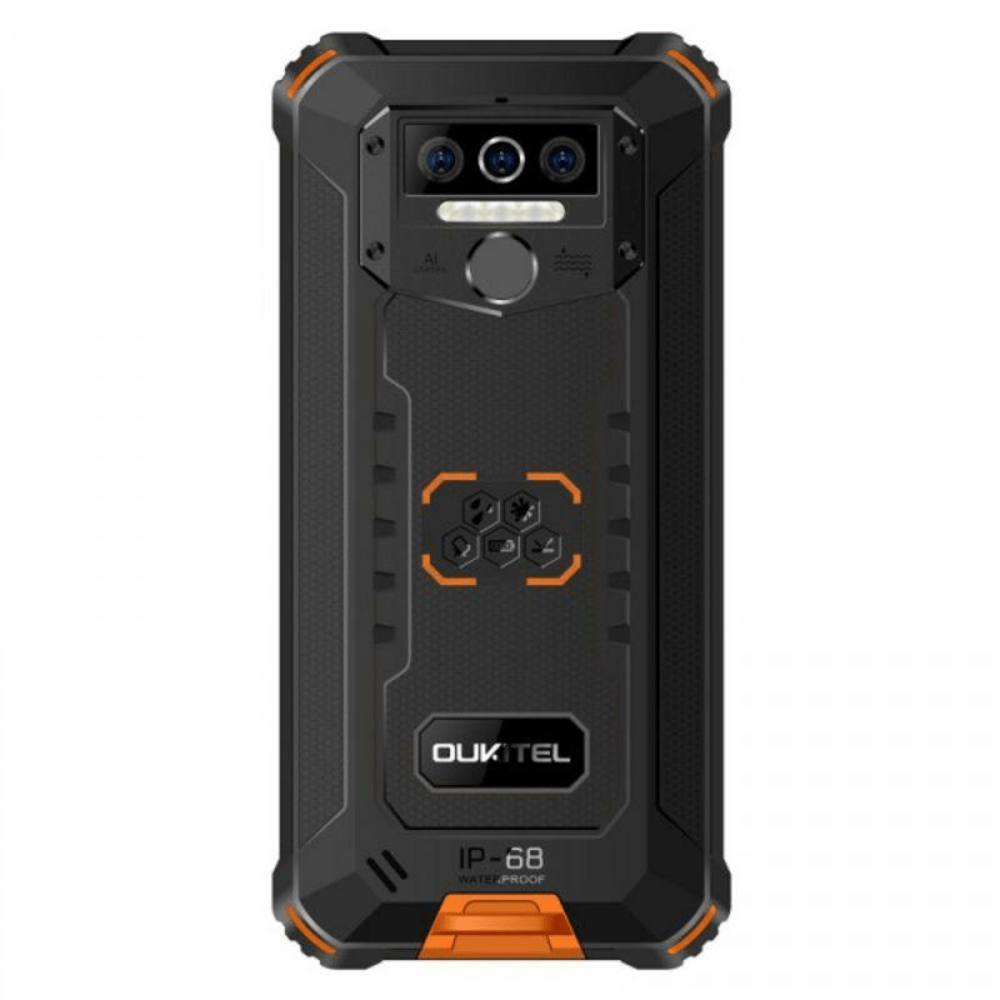 Oukitel WP5 Iskunkestävä älypuhelin 8000 mAh musta/oranssi